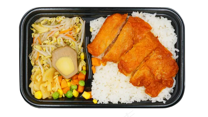 奥尔良鸡腿盒饭,免抠元素(1500X844(DPI:300))psd模版下载