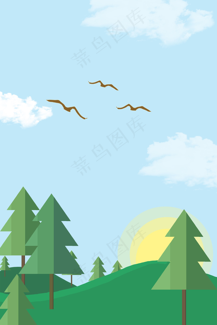 生态能源节能环保(3545*5315px 	      )psd模版下载