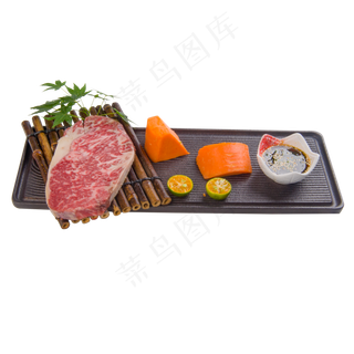 雪花牛排日料,免抠元素