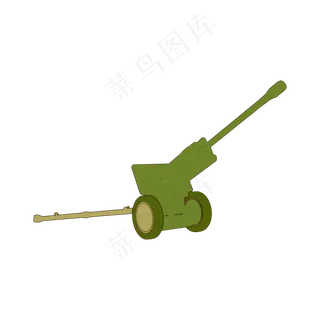 简约扁平卡通建军节解放军炮弹飞