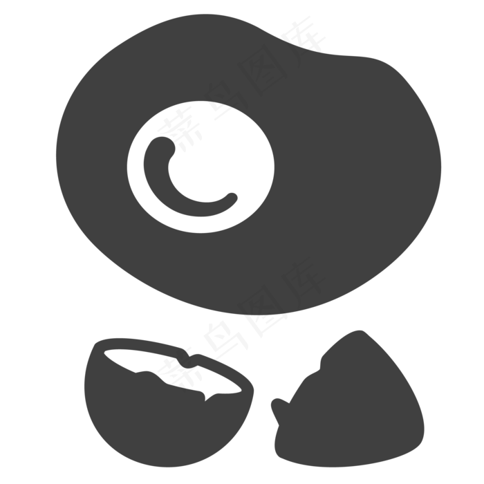 卡通的水果食物