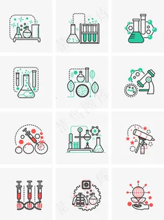 显微镜化学实验打针医疗设备科学,免抠元素