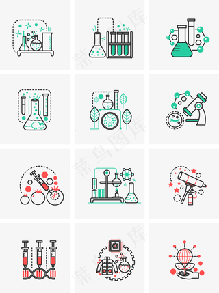 显微镜化学实验打针医疗设备科学,免抠元素
