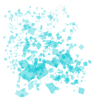 金色碎屑,免抠元素