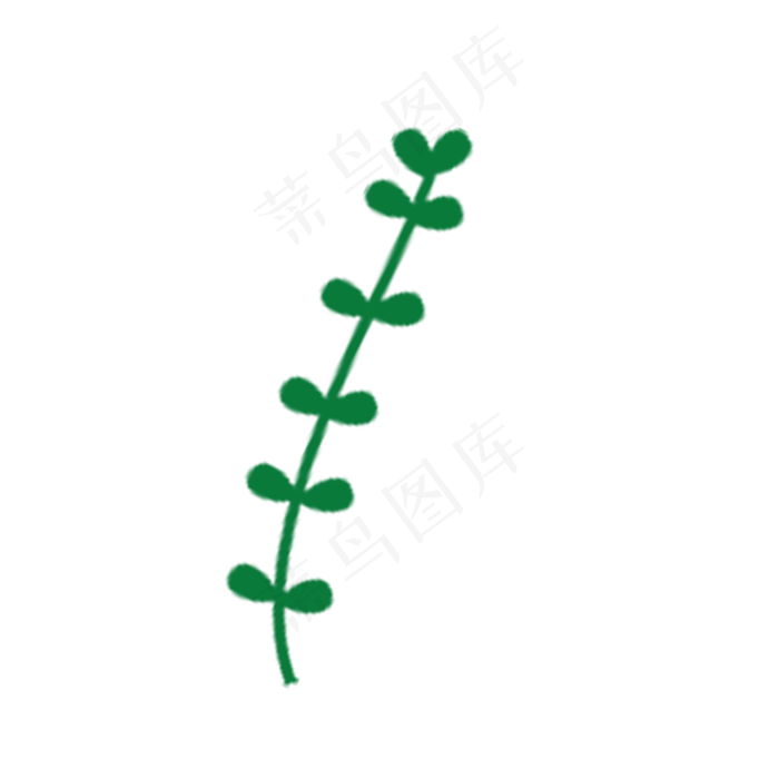 春天绿色植物下载(2000X2000(DPI:300))psd模版下载