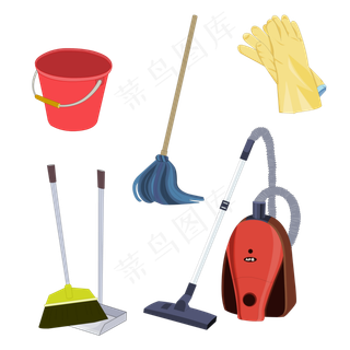 家庭劳动必备工具大全,免抠元素
