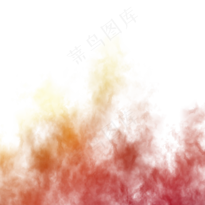 彩色烟雾火灾起火冒烟烟雾缭绕,免抠元素(2000*2000px 300 dpi )psd模版下载