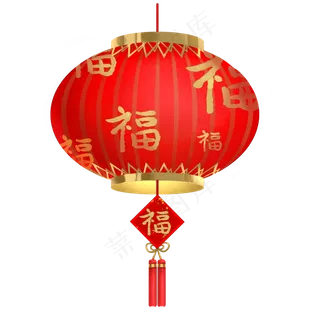 春节装饰红灯笼,免抠元素