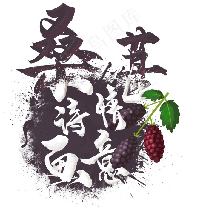 水果语录之桑葚