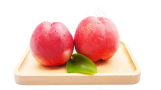 水果粉红色水蜜桃