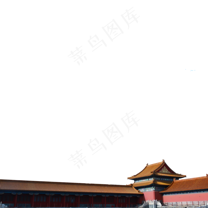 故宫一角风景,免抠元素