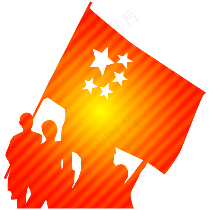 军运会人物剪影(2000*2000px 300 dpi )ai矢量模版下载