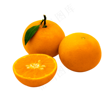 黄色水果橙子