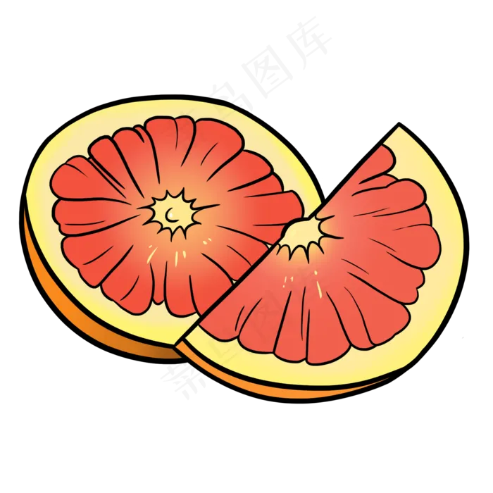 夏季水果橙子水果(2000X2000(DPI:300))psd模版下载