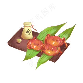 秋季大闸蟹海鲜