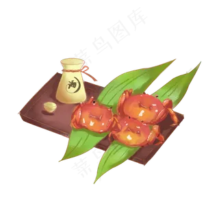 秋季大闸蟹海鲜