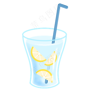 夏日饮料冰镇杯装橙汁