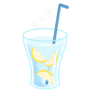 夏日饮料冰镇杯装橙汁