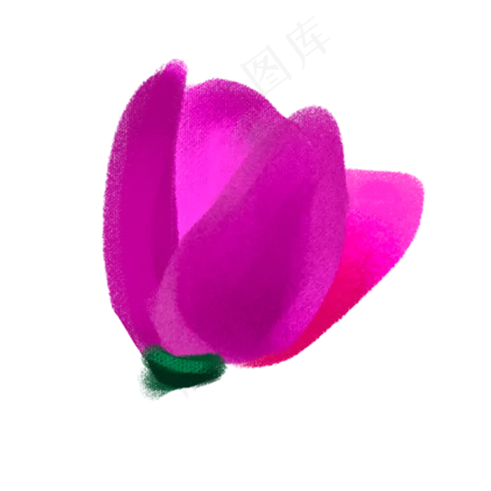卡通粉色花朵下载(2000X2000(DPI:300))psd模版下载