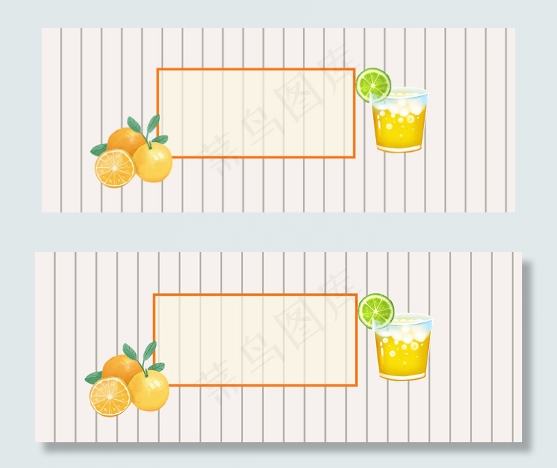 简约果汁绿色食品海报背景素材