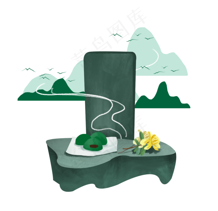 清明扫墓祭祖怀念祖先