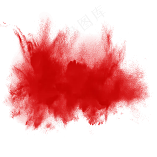 粉末飞溅透明png素材,免抠元素