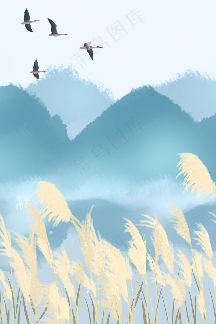 二十四节气之白露插画