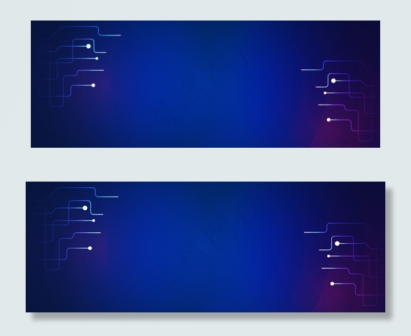 蓝色商务科技G20峰会banner背景