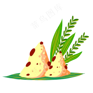 两个端午节粽子