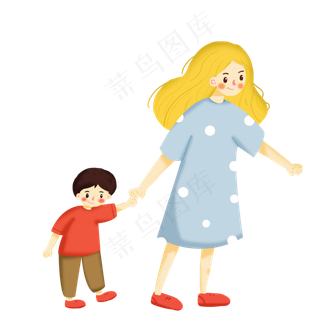 母亲节节日卡通素材