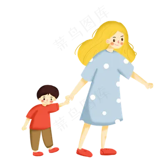 母亲节节日卡通素材