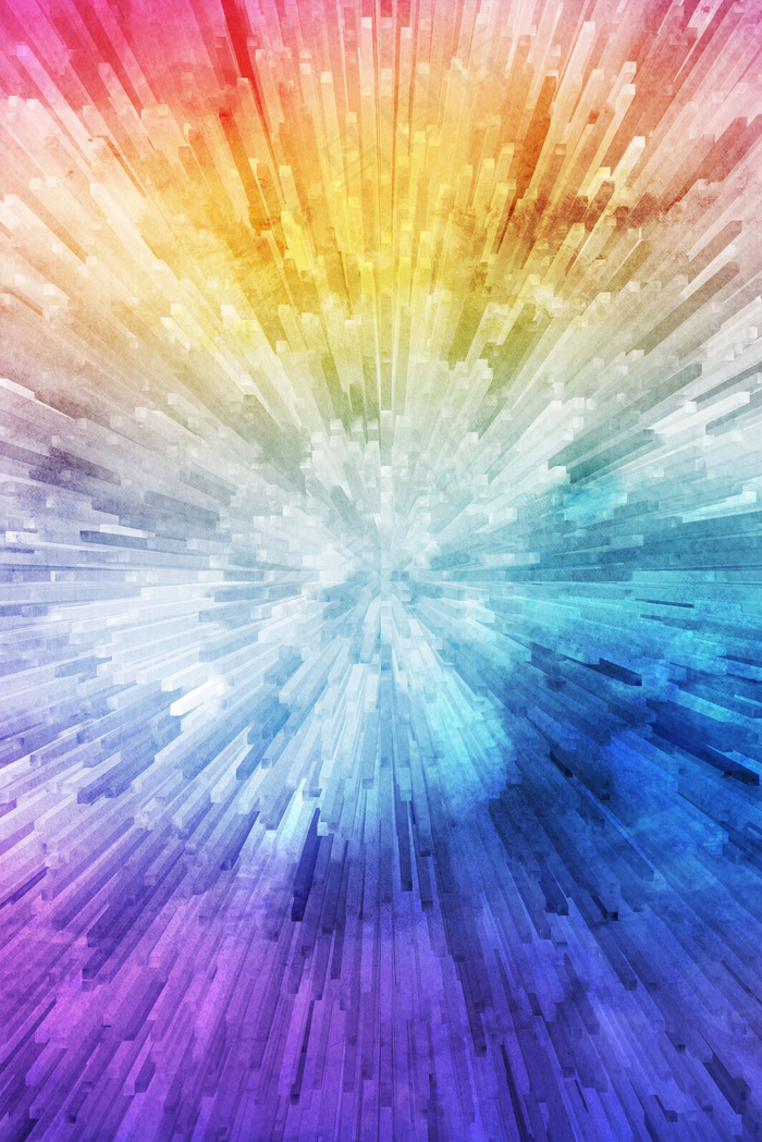 3D立体炫彩渐变背景背景图片素材