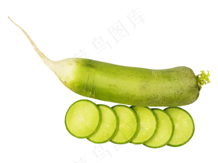 新鲜蔬菜萝卜片,免抠元素
