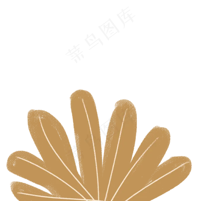 卡通植物装饰下载(2000X2000(DPI:300))psd模版下载