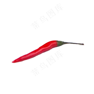 红色创意辣椒食物元素