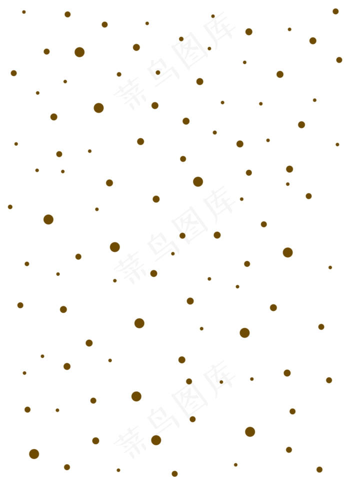 烫金波点透明免扣背景,免抠元素