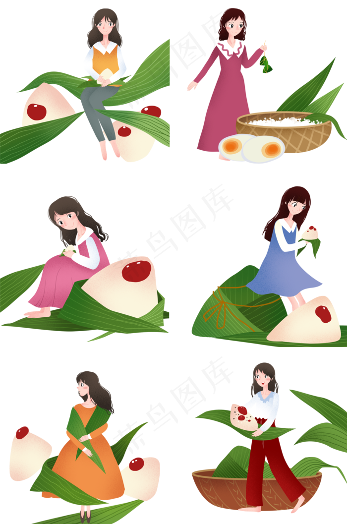 端午节合集节日(2000X3020(DPI:300))psd模版下载