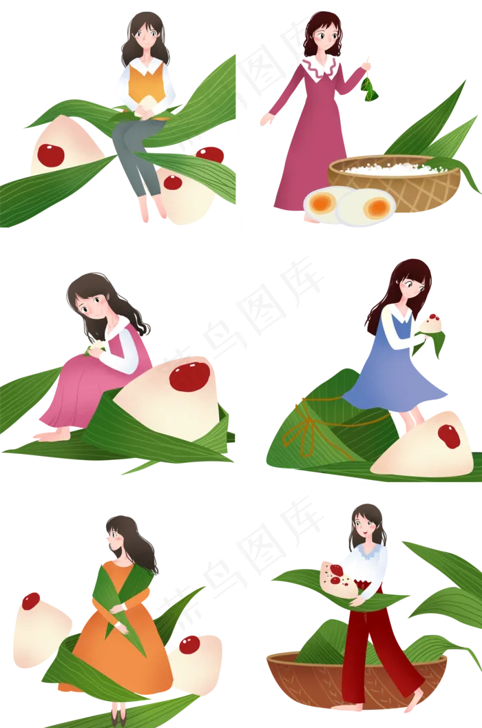 端午节合集节日(2000X3020(DPI:300))psd模版下载