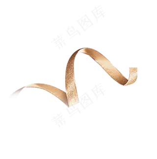 卡通金色丝带下载