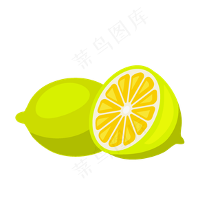 柠檬水果可商用元素