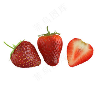 立体水果草莓