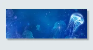 创意合成唯美水母