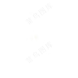 透明线条光效PSD数字5