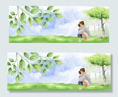 父亲节banner