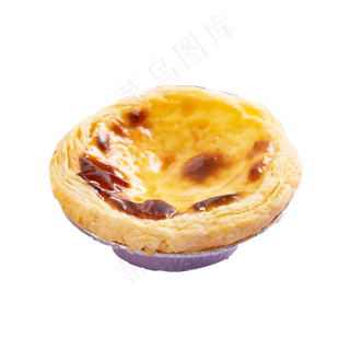 一个蛋挞实物拍摄免抠