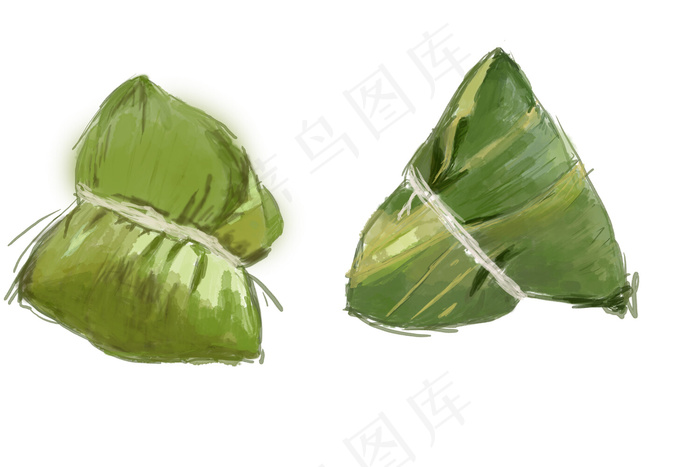 端午节手绘粽子png,免抠元素