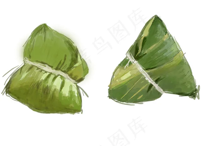 端午节手绘粽子png,免抠元素(3000*2000px)psd模版下载