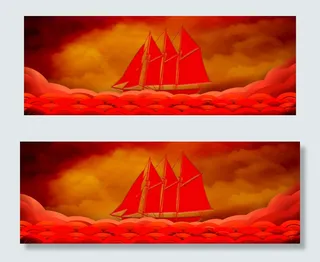 2018扬帆起航banner