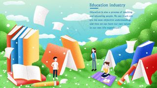 教育培训学校学习配图