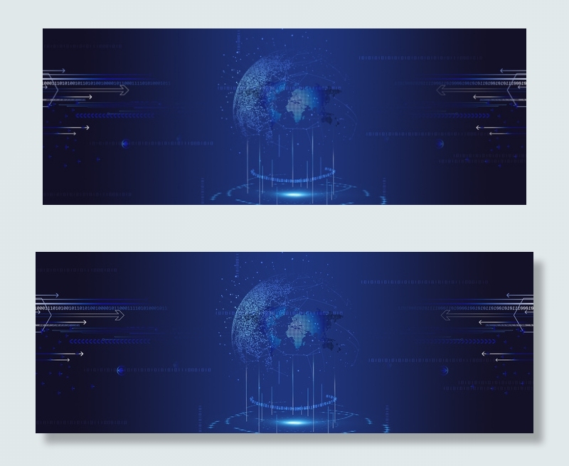 未来商业科技商务背景